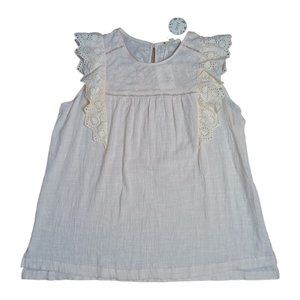 ODDY Tank Top Embroidered Floral Eyelet Size 2XL NEW
